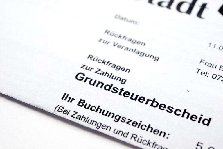Grundsteuerbescheid